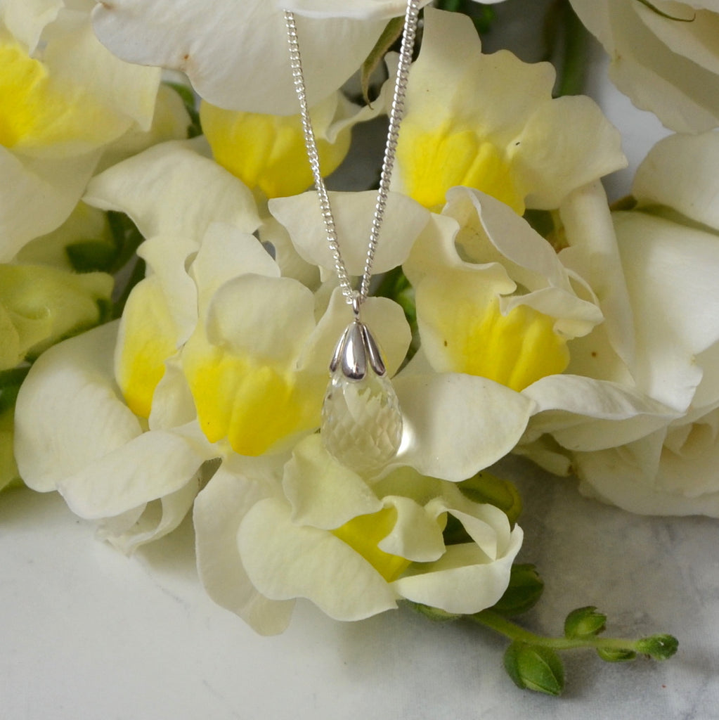 Petite Tulip Drop Pendent